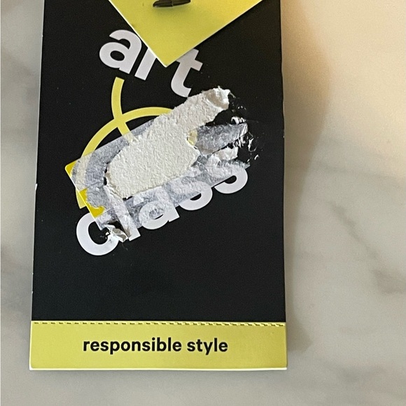 Art Class Girls Size M 8 Pink Quilted Hoodie Kangaroo Pockets Snap Collar NWT - Picture 11 of 16